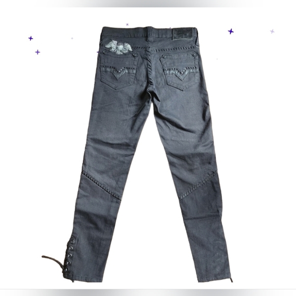 NWT - Affliction Raquel Millennium Black Skinny Jeans - Picture 4 of 8